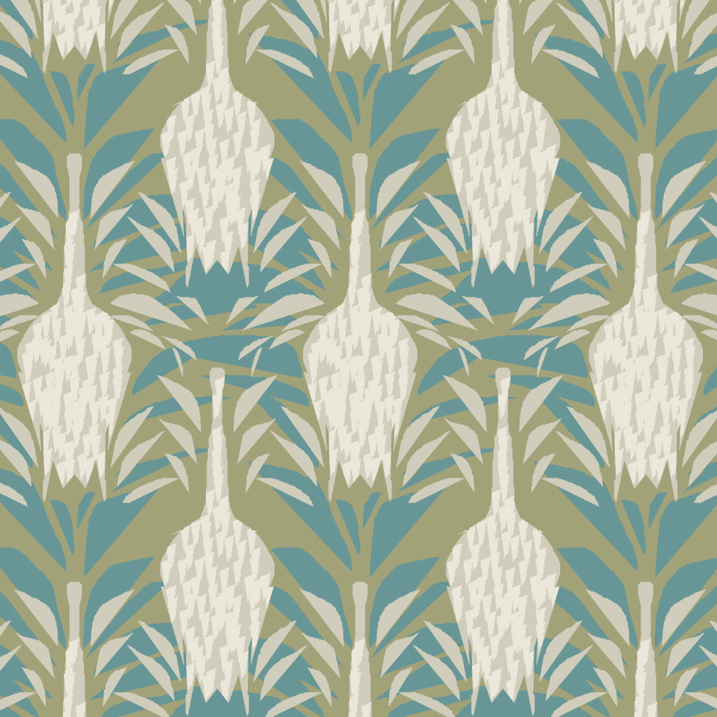 Peacock - Green Blue